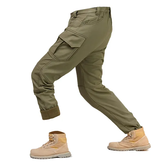 Elastic Soft Shell Pants for Outdoor Mountaineering