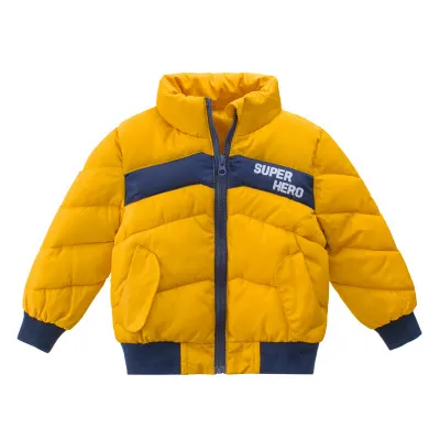 Toddler Children Baby Clothing Boy′s Quilted Padded Winter Coat Thick Warm Jacket Goods