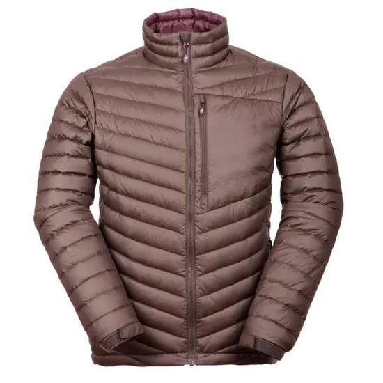 High Quality Winter Men′s White Duck Down Jacket Light Down Jacket with Stand Collar