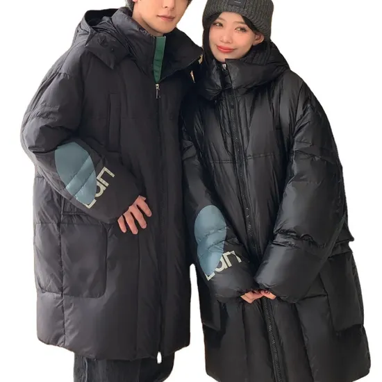 New in Unisex Thick Waterproof Men′s 90 White Goose Down Coat Parka Windproof Jacket