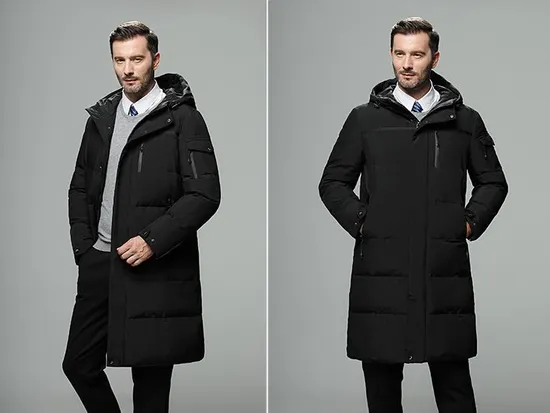 Custom Down Jacket Winter Coat for Men