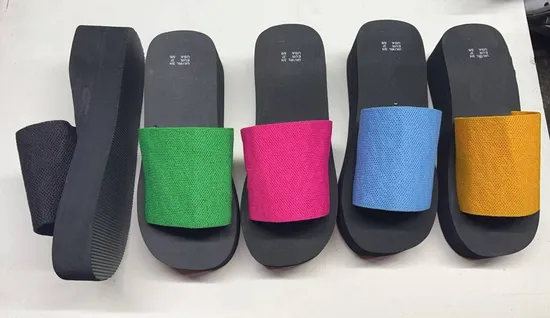 Lady Fashion High Heel Shoes Women Slipper