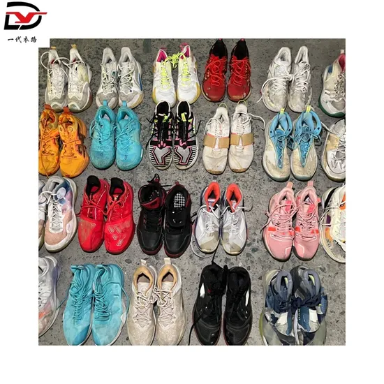 S03 Used China Basketball Shoes Second Hand Designer Style Ukay Brand Shoe for Men