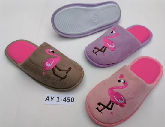 Autumn Spring Collection Women Good Selling Open Toed Indoor House Slippers
