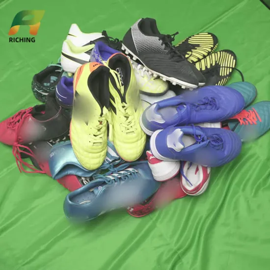 Second Hand Trainer Brand Use Wholesale Original Paca Zapatos De Futbol Usados Football Shoes Soccer Used