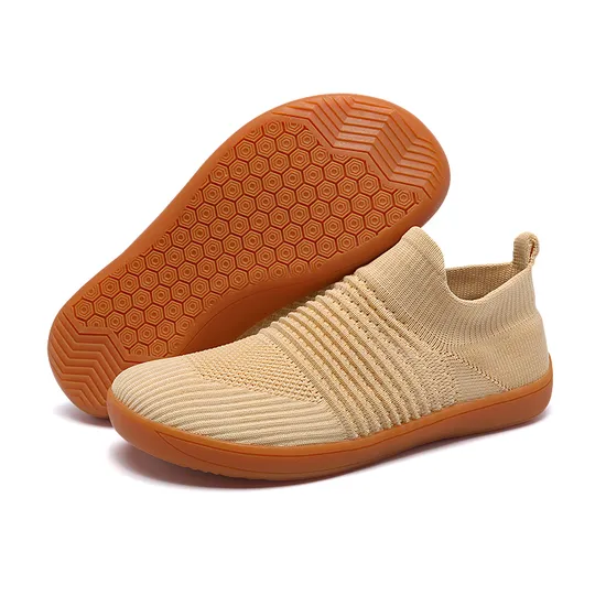 Flyknit Uppers Ready Ship Unisex Size Soft Footwear Slip on Casual Barefoot Minimalist Shoes