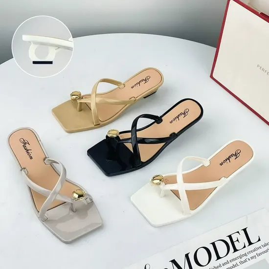 Lady Dress Shoes High Heel Fashion Slipper