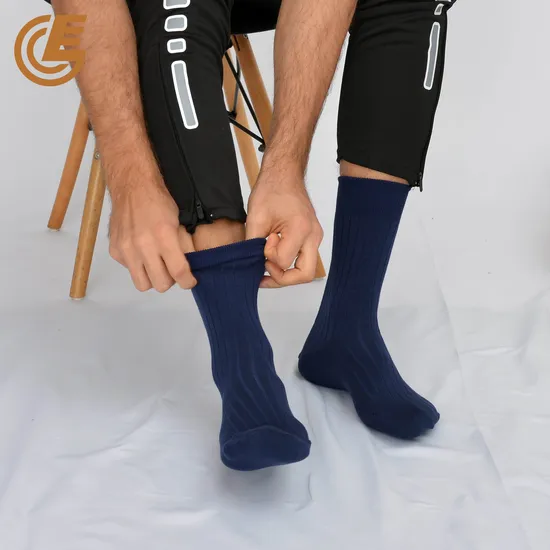Qlm-329-5 Athletic Sports Wear Casual Thick Sox Compression Men′s Socks