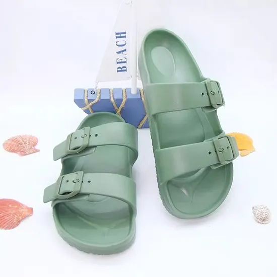 Willingmart Classic Injection Shoes Calzados Belt Slipper Women and Mens EVA Injection Garden Shoes Clogs Slipper Sandals