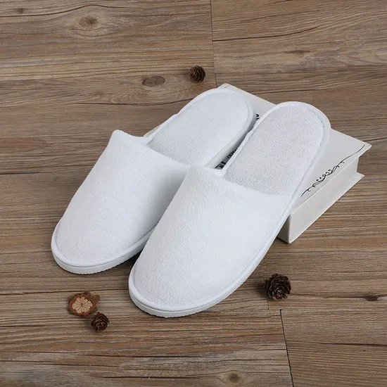 Airline Disposable Slippers Non-Slip Terry Cloth Airline Slippers Aero Soft Slippers