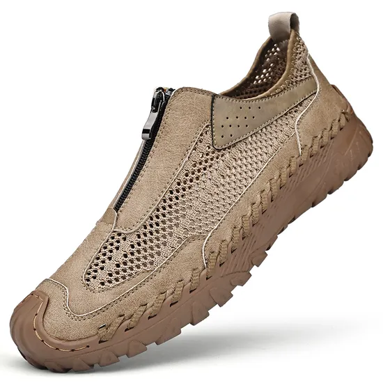 Men and Women Quickly Dry Outdoor Shoes Handmade Leather Sandals Sneakers
