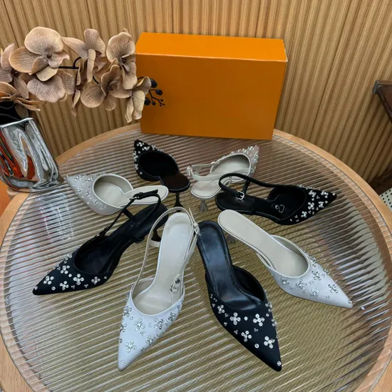 Wholesale Luxury High Heels Fashion Ladies Sandals Women Pumps Shoes