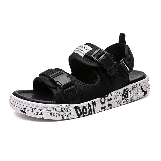 Couples Large Casual Versatile Slippers Anti Slip Durable Beach Sandals