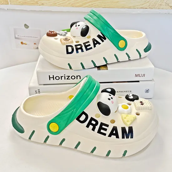 Ladies Shoes EVA Fashion Classic Casual Shoes Cartoon Beach Women Garden Clogs
