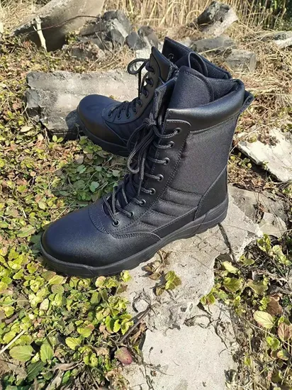 Factory Direct Supply Combat Boots Outdoor Hiking Duty Training Shoes