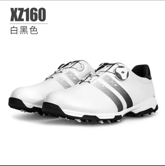 Factory Price Rubber Outsole with PU Upper High-Level Golf Shoes