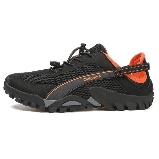 Wholesale Jisunsee Unisex Beach Aqua Shoes Men Breathable Quick Mesh Rubber Water Sports Aqua Shoes