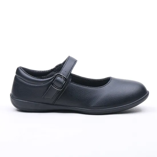 Mary Jane Girls Leather Kids Shoes 7 to 13 Years Black School Shoes Girls Teenage Formal Shoes for Girls in High School
