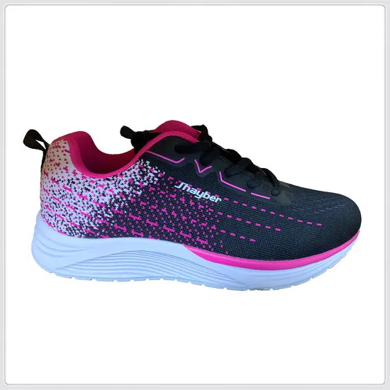 Women Men Ladys Shoes Flyknit Upper Lace EVA Outsole Cement Shoes