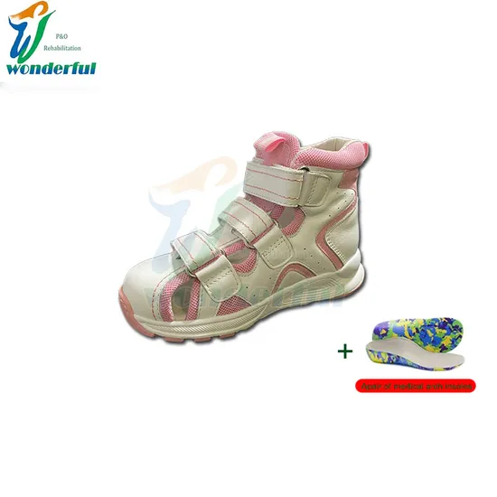 Lightweight Breathable Non-Slip Shock-Absorbing Orthopedic Shoes for Children