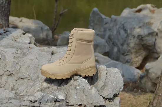 Factory Comfortable Outdoor Hiking Durable Delta High Top Combat Military Style Boots