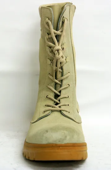 Suede Leather Work Combat Mens Boots