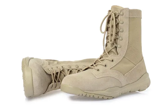 Genuine Leather Boots for Men Military Style