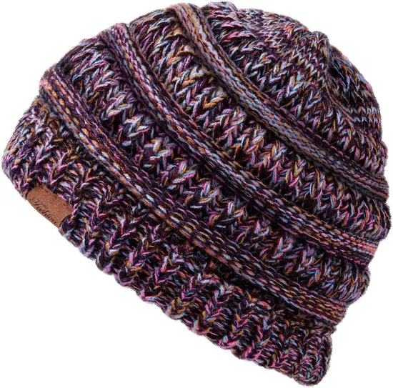 Beanie Hat for Women Thick Soft & Warm Womens Winter Hat Casual Knit Hat Cute Womens Knit Beanies