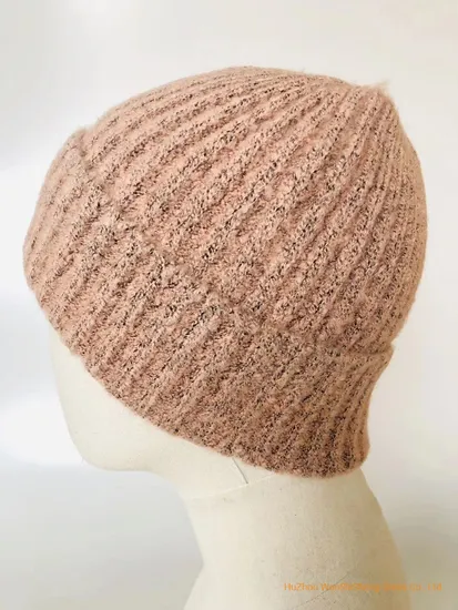 Melange Color Soft Warm Best Popular Knit Acrylic Mixed Hat