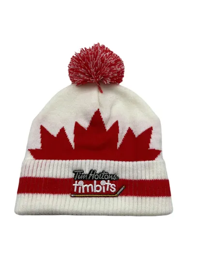 Acrylic High Quality Winter Jacquard Knitted POM-POM Beanie Hat