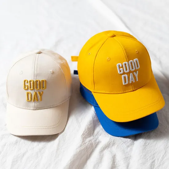 High Quality 6 Panel 3D Embroidery Kids Custom Hats