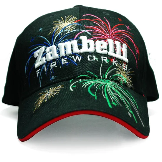 Brushed Cotton Twill Sandwich Embroidery Sports Baseball Cap (TRB040)