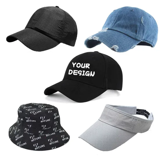 Custom Embroidery Printing Logo Running Golf Sport Cap Fashion Baseball Cap