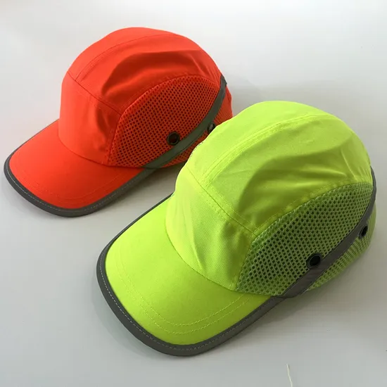 En812 Reflective Tape ABS Collision Helmet Baseball Cap TUV Certificated