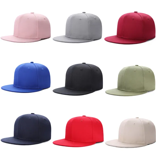 Brands Officially Licensed Factory Good Quality Blank Plain Cotton Sports Baseball Caps Fashion Street Snapback Hat