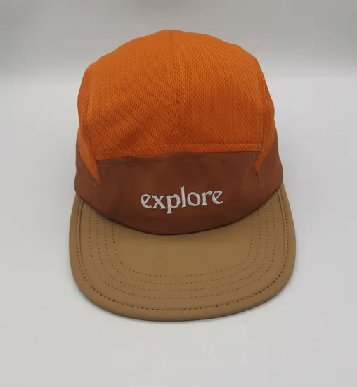 Unisex Cycling Fashion Summer Cap Lightweight Polyester Embroidery Custom Hat Sports Camper