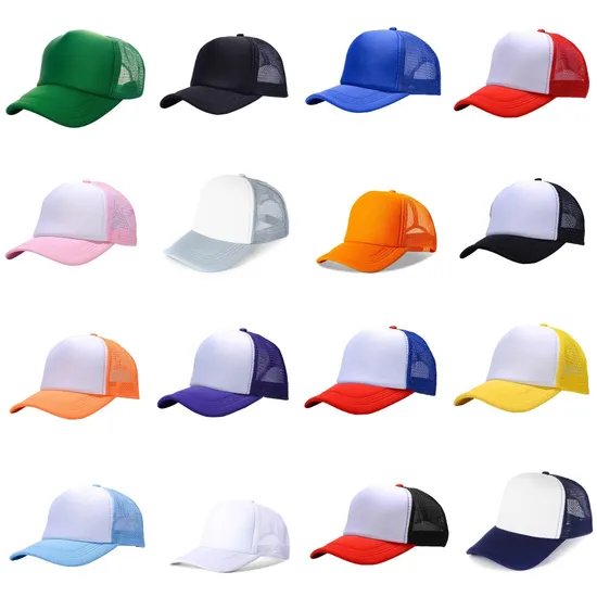 Capfix Wholesale Baseball Cap Custom Logo OEM/ODM Embroidery Mesh Hat Factory Foam Trucker Hat