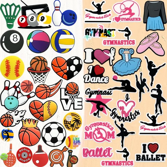 Custom Design Multiple Themes PVC Shoes Charms Wholesale Frog Detachable Button 2D Fashion Cute Decorations