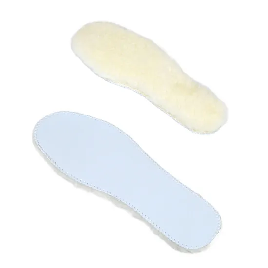 Wholesale 100% Natural Sheepskin Insoles with Various Colors