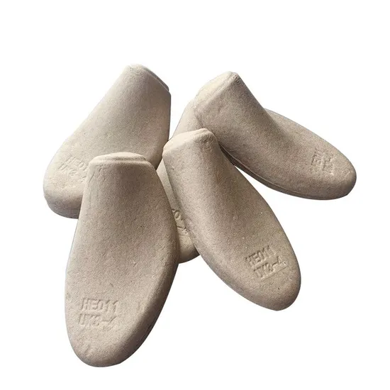 Natural Brown Recycled Paper Pulp Stretcher Shoe Trees, Paper Pulp Shoe Support