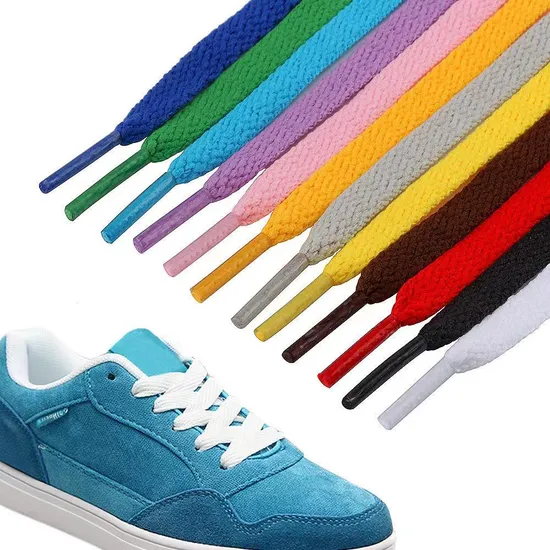 Flat Shoe Lace, Custom Colorful Shoe Lace