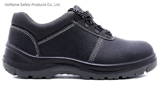 Men Leather Steel Toe PU Sole Safety Waterproof Working Shoes Ufe030 Genuine Leather Industrial Industry Steel Toe Safety Work Shoes for Men Unisex Safety Shoes