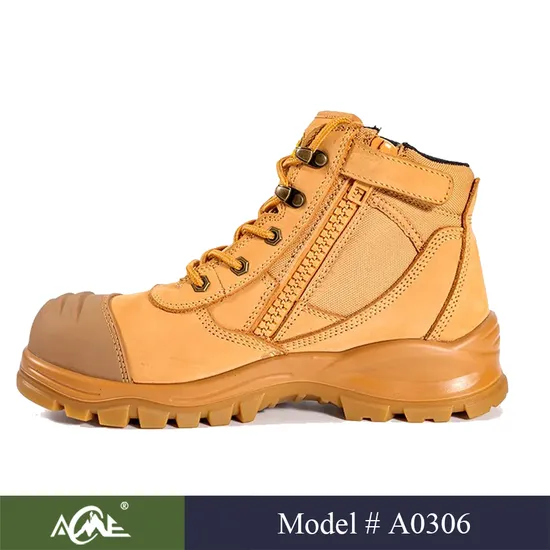 Australia High Quality Wheat Color Safety Work Shoes