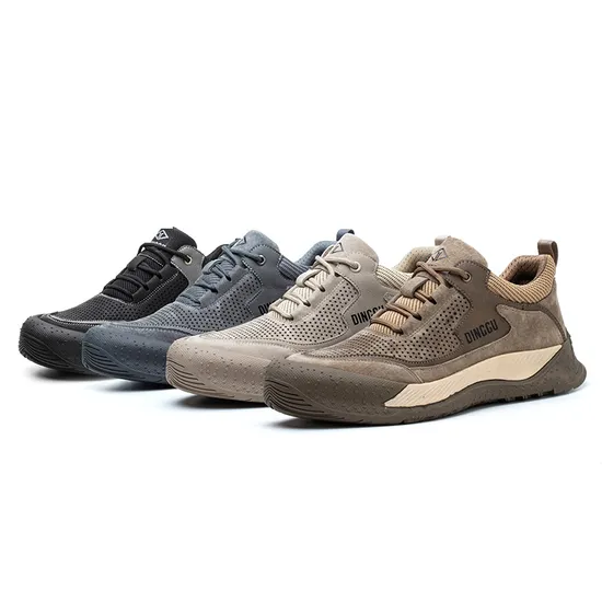 Dinggu Factory Price Smashing Puncture-Proof Lightweight Man Steel Toe Safety Shoes