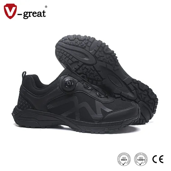 Men′s Outdoor Running Hiking Sport Training Quick Release Lacing System Jungle Boots