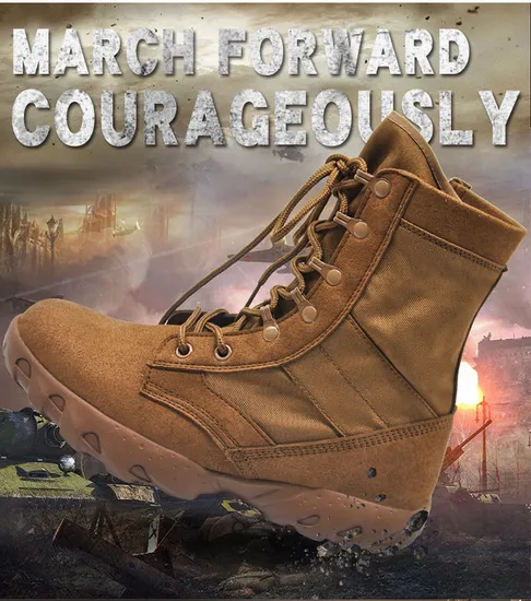 Camouflage Canvas Combat Tactical Jungle Desert Army Military Boots Shoes