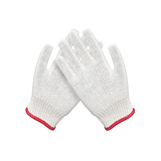 Protective Safety General Gloves Construction Sites String Knit Work Knitted Cotton Gloves for Working