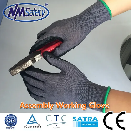 Nmsafety Micro Foam Nitrile Coated Max Flex Automotive Safety Work Glove