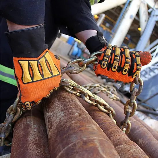 High-Vis TPR Impact Resistant Gloves, Hi Vis TPR Mechanic Safety Work Glove, High Visibility Anti-Impact Cut Hand Protection Gloves, Luvas, Guantes, PPE