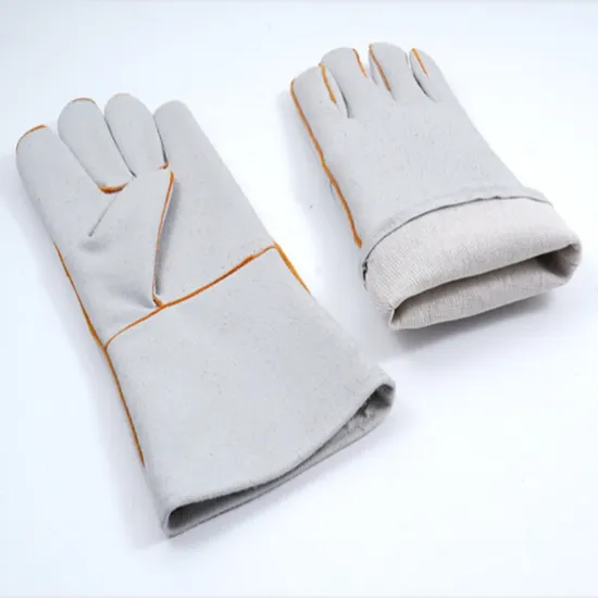 High Quality Leather Glove Work Gloves Welding Gloves for Welder